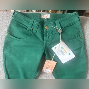 Green Skinny Jeans